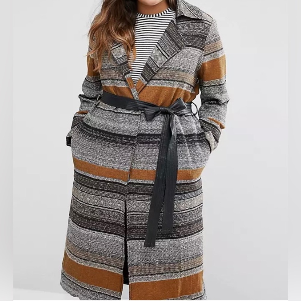 Plus Size Multi Colored Coat - image 1